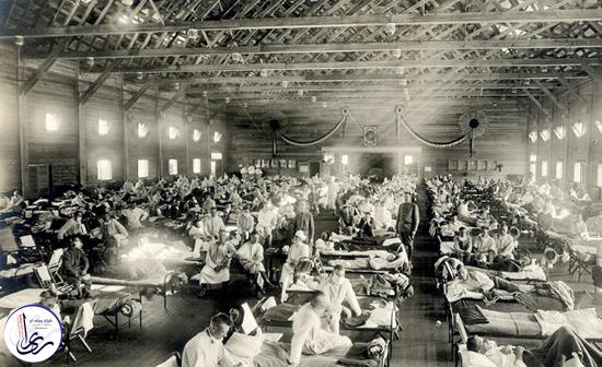 آنفولانزای اسپانیایی و آغاز تلاش‌های جهانی (۱۹۱۸ - ۱۹۱۹)